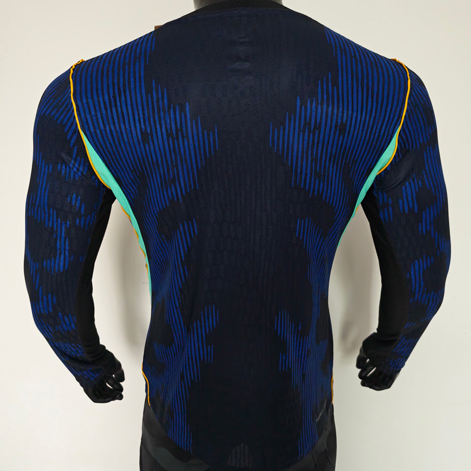 Maillot Brésil Extérieur Manches Longues 2026/27 (Version Joueur)
