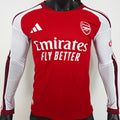 Maillot Arsenal Domicile Manches Longues 2026/27 (Version Joueur)