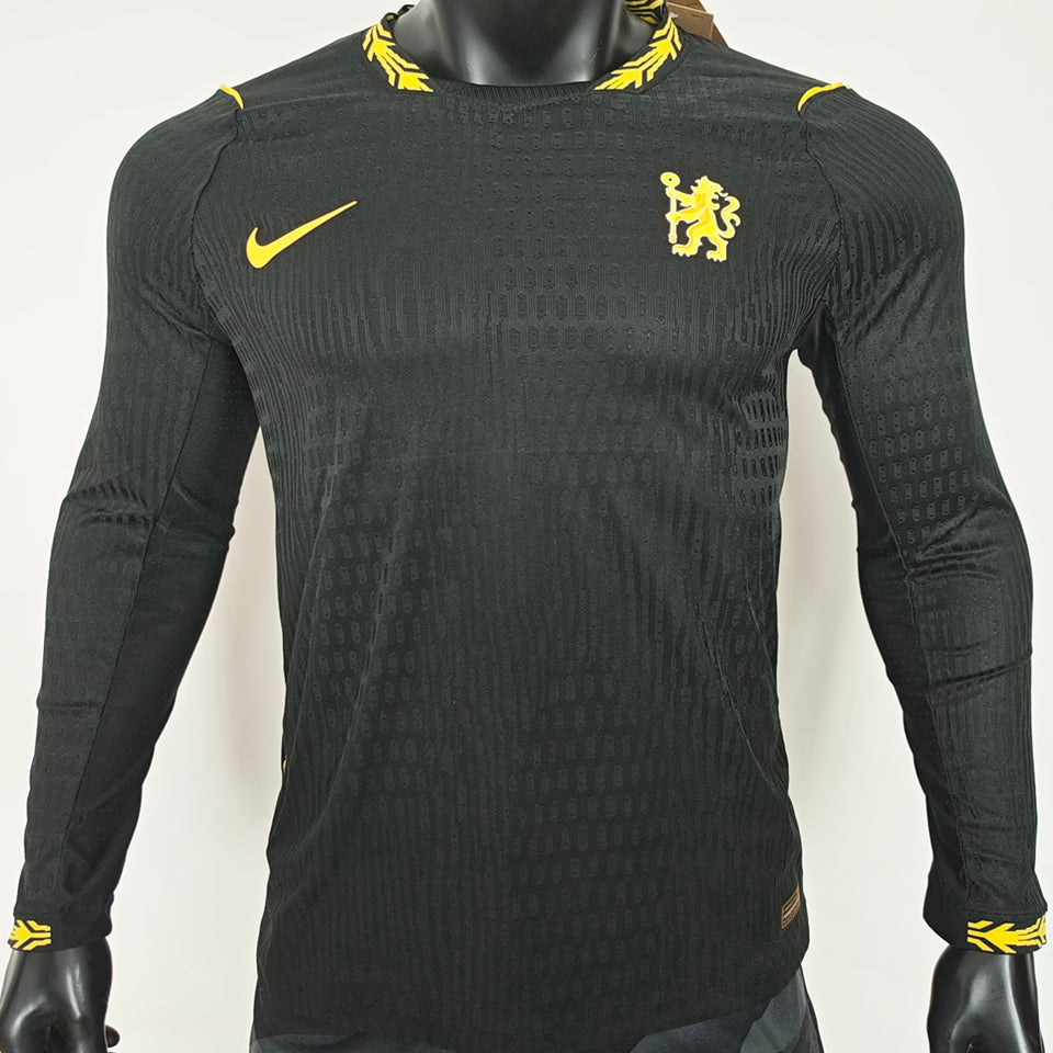 Maillot Chelsea Extérieur Manches Longues 2026/27 (Version Joueur)