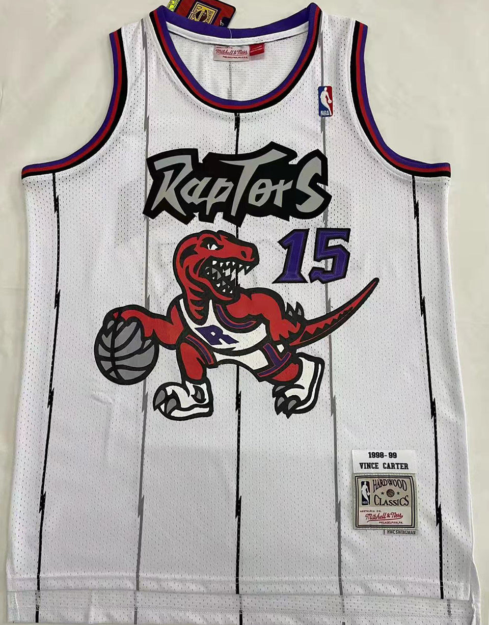 Maillot Toronto Raptors Carter 15 Rétro 1998/99