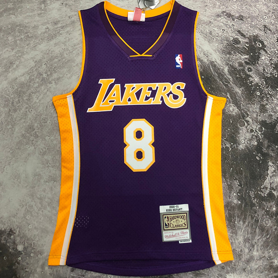 Maillot Lakers Bryant 8 Rétro 2000/01