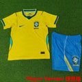 Maillot Brésil Domicile 2026/27 Enfant (Version Joueur)