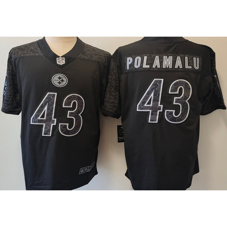 Maillot Polamalu #43 Men'S Pittsburgh Steelers Nfl