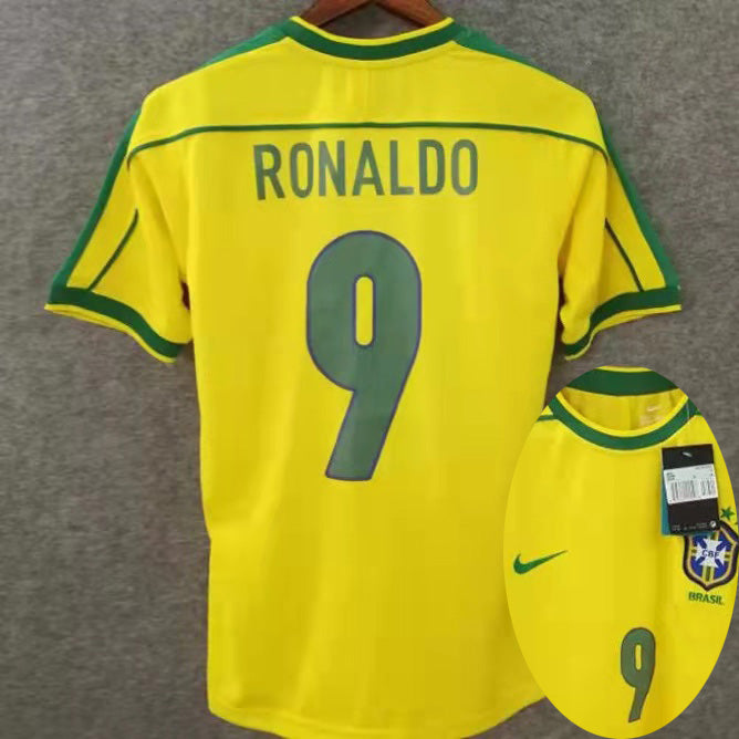 Maillot Brésil Domicile Rétro 1998