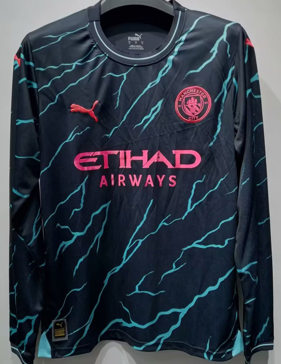 Maillot Manchester City Third Manches Longues 2023/24