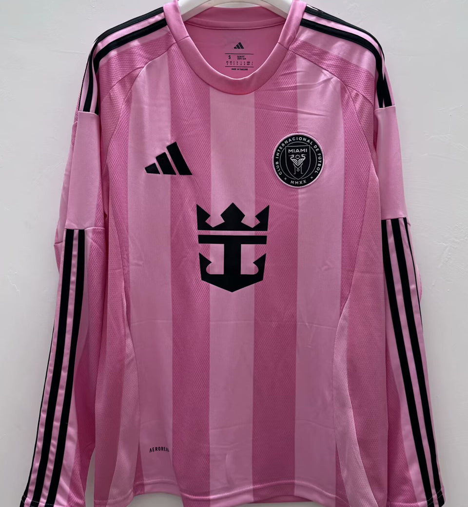 Maillot Inter Miami Domicile Manches Longues 2025/26