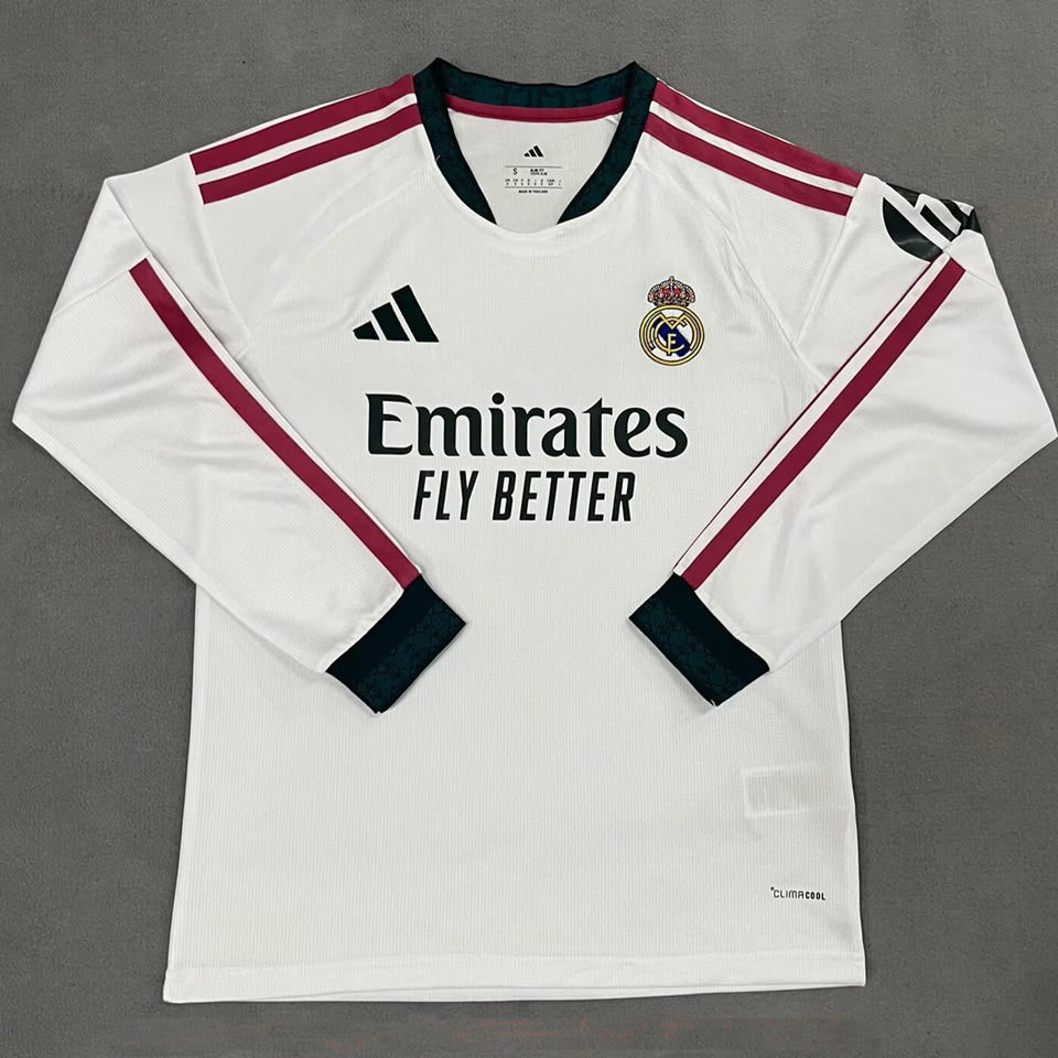 Maillot Real Madrid Domicile Manches Longues 2026