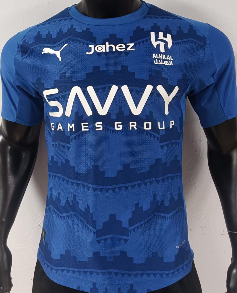Maillot Al Hilal Domicile 2025 (Version Joueur)