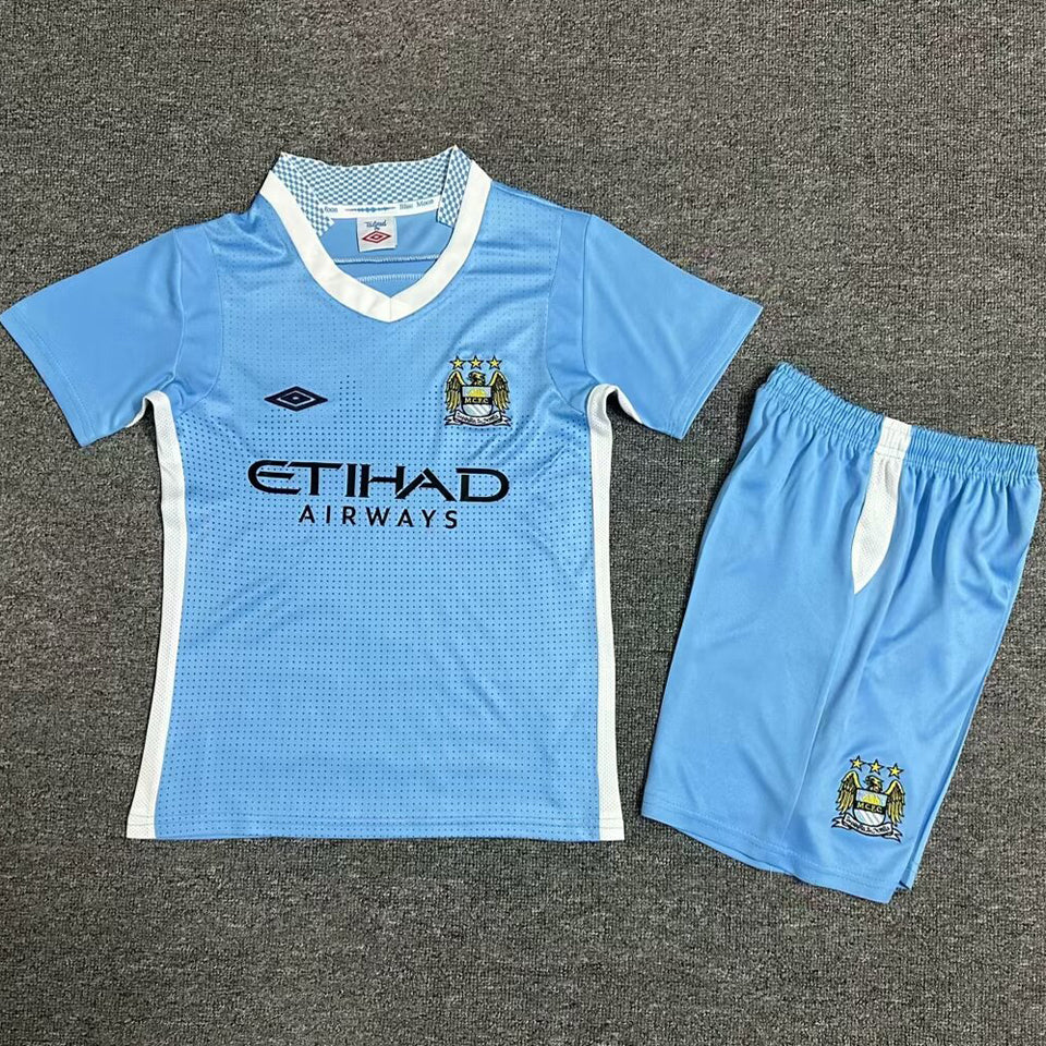 Maillot Manchester City Domicile Rétro 2011/12 Enfant