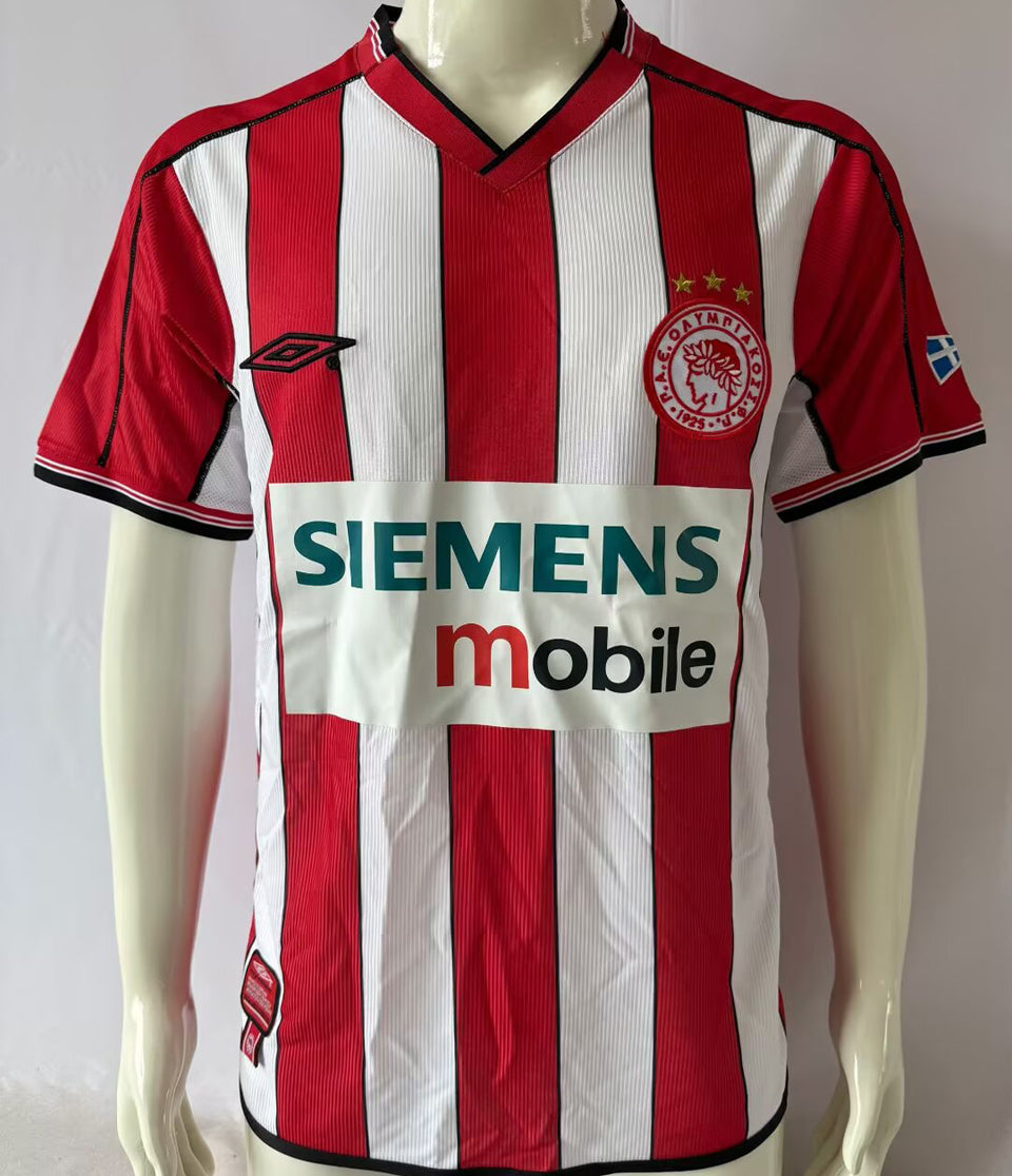 Maillot Olympiacos Domicile Rétro 2002