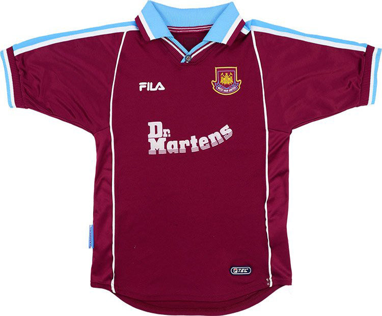 Maillot West Ham Domicile Rétro 1999