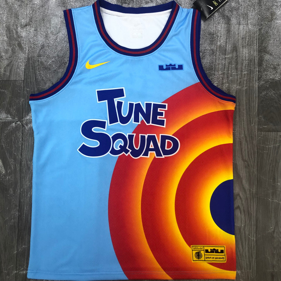 Maillot James 6 Tune Squad Concept Nba Jerseys Hot Pressed