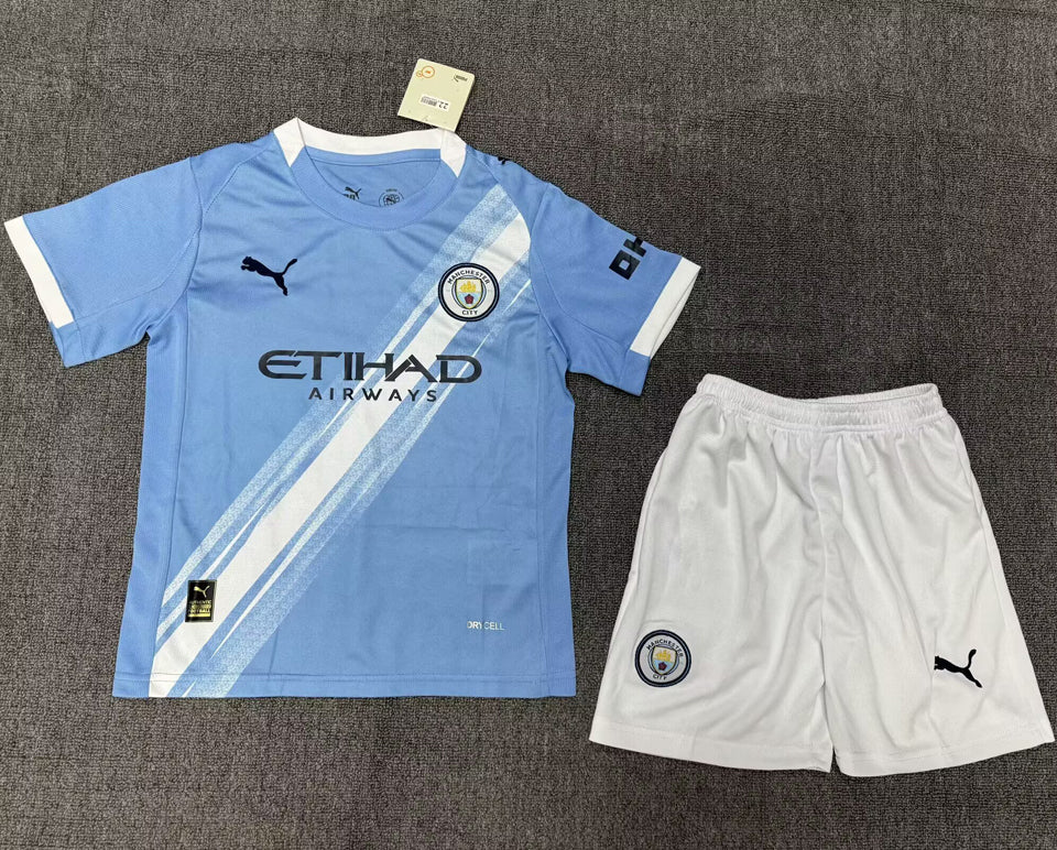 Maillot Manchester City Domicile 2025/26 Enfant