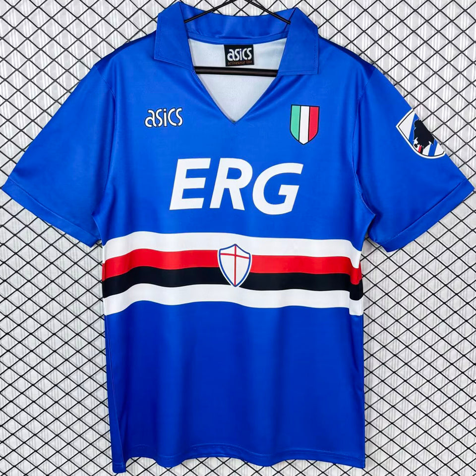 Maillot Sampdoria Domicile Rétro 1991