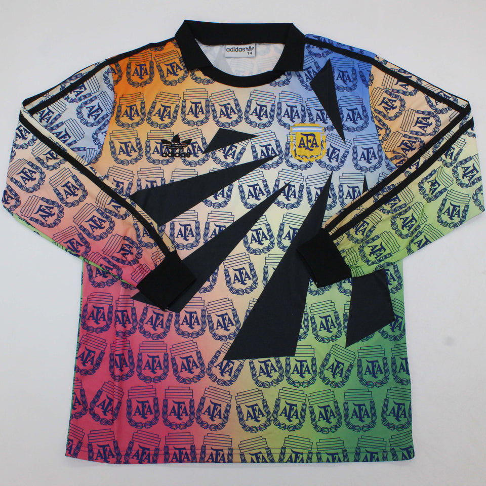 Maillot Argentine Gardien Manches Longues Rétro 1993