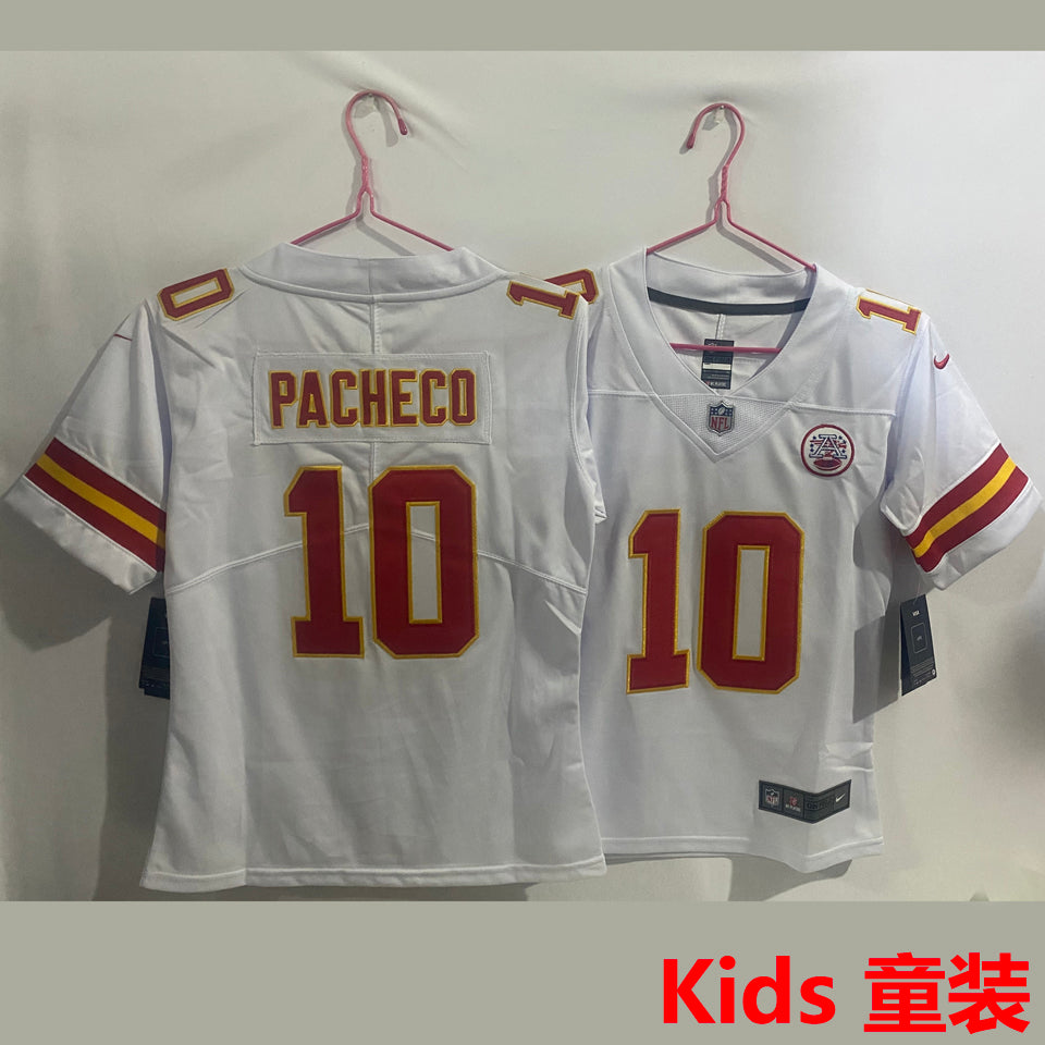 Maillot Pacheco 10 Kansas City Chiefs Enfant