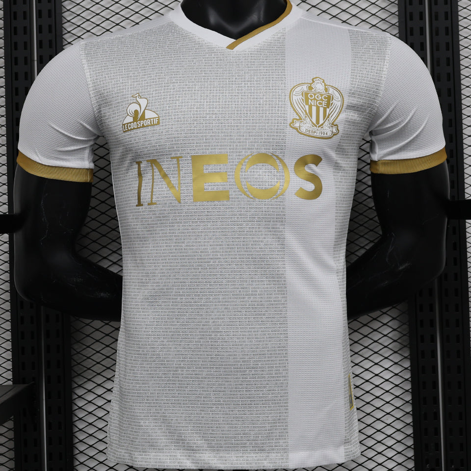Maillot Nice Extérieur 2024/25 (Version Joueur)