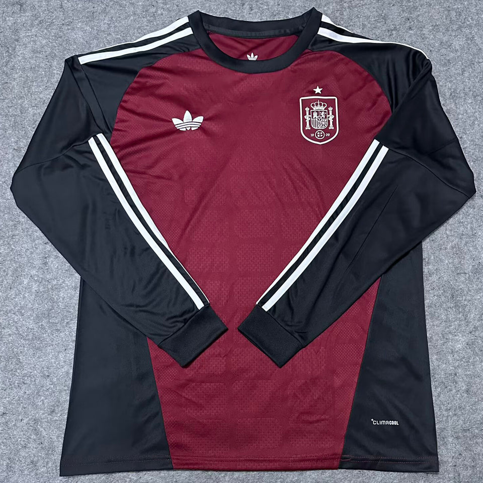 Maillot Espagne Gardien Manches Longues 2026/27