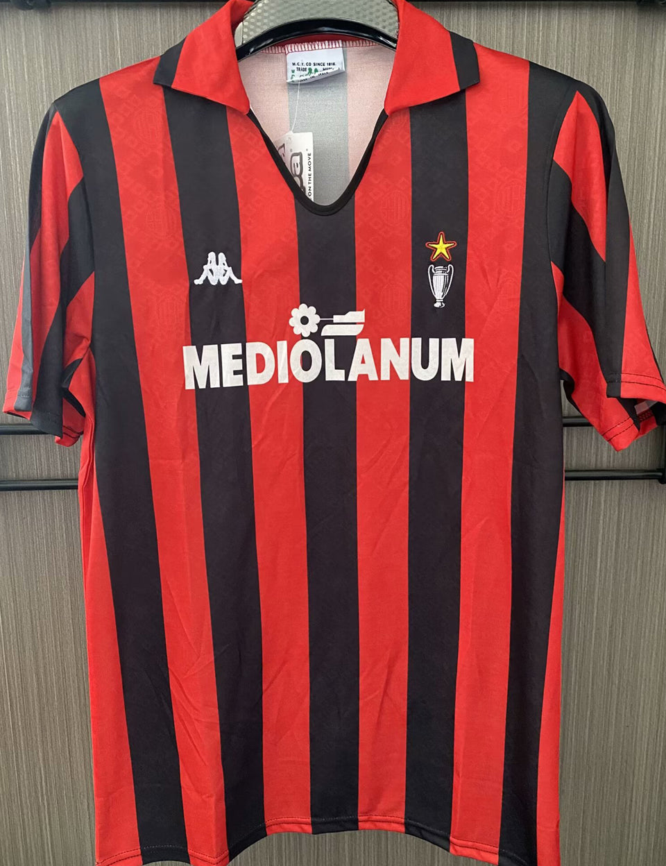 Maillot AC Milan Domicile Rétro 1989