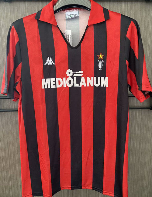 Maillot AC Milan Domicile Rétro 1989