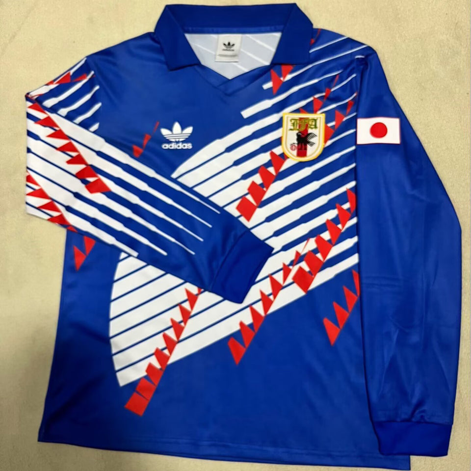 Maillot Japon Domicile Manches Longues Rétro 1993