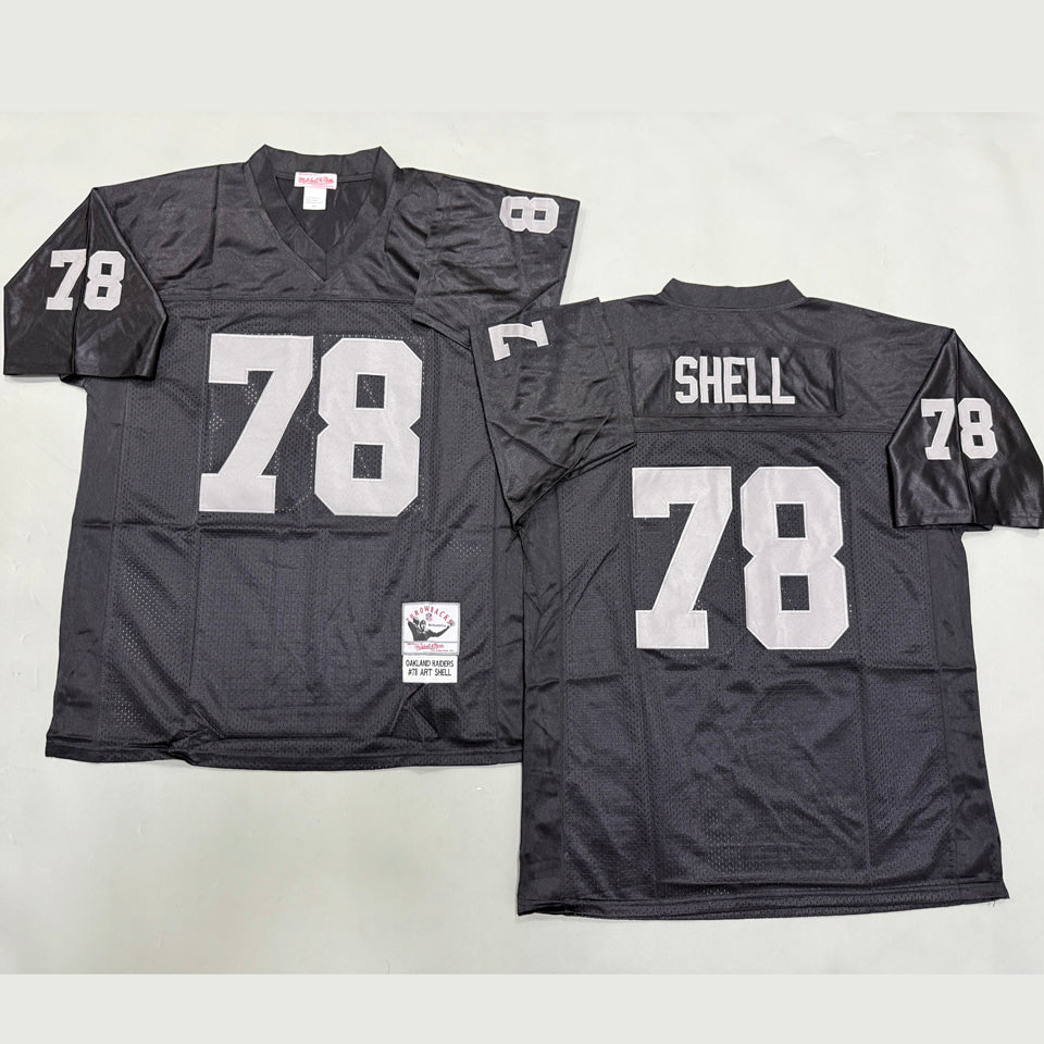 Maillot Shell 78 Men S Las Vegas Raiders Rétro
