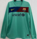 Maillot Barcelone Extérieur Manches Longues Rétro 2010/11