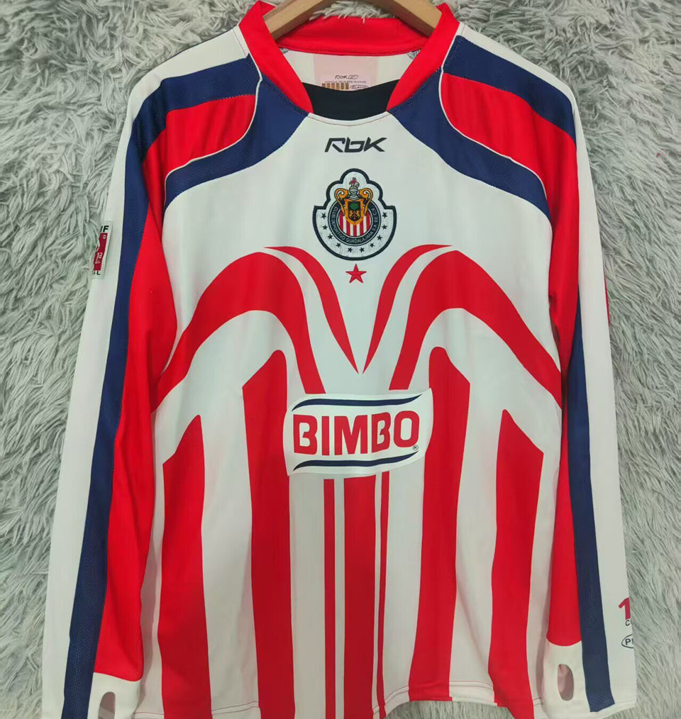 Maillot Chivas Domicile Manches Longues Rétro 2006
