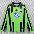 Maillot 00 Wolfsburg Extérieur Manches Longues Rétro