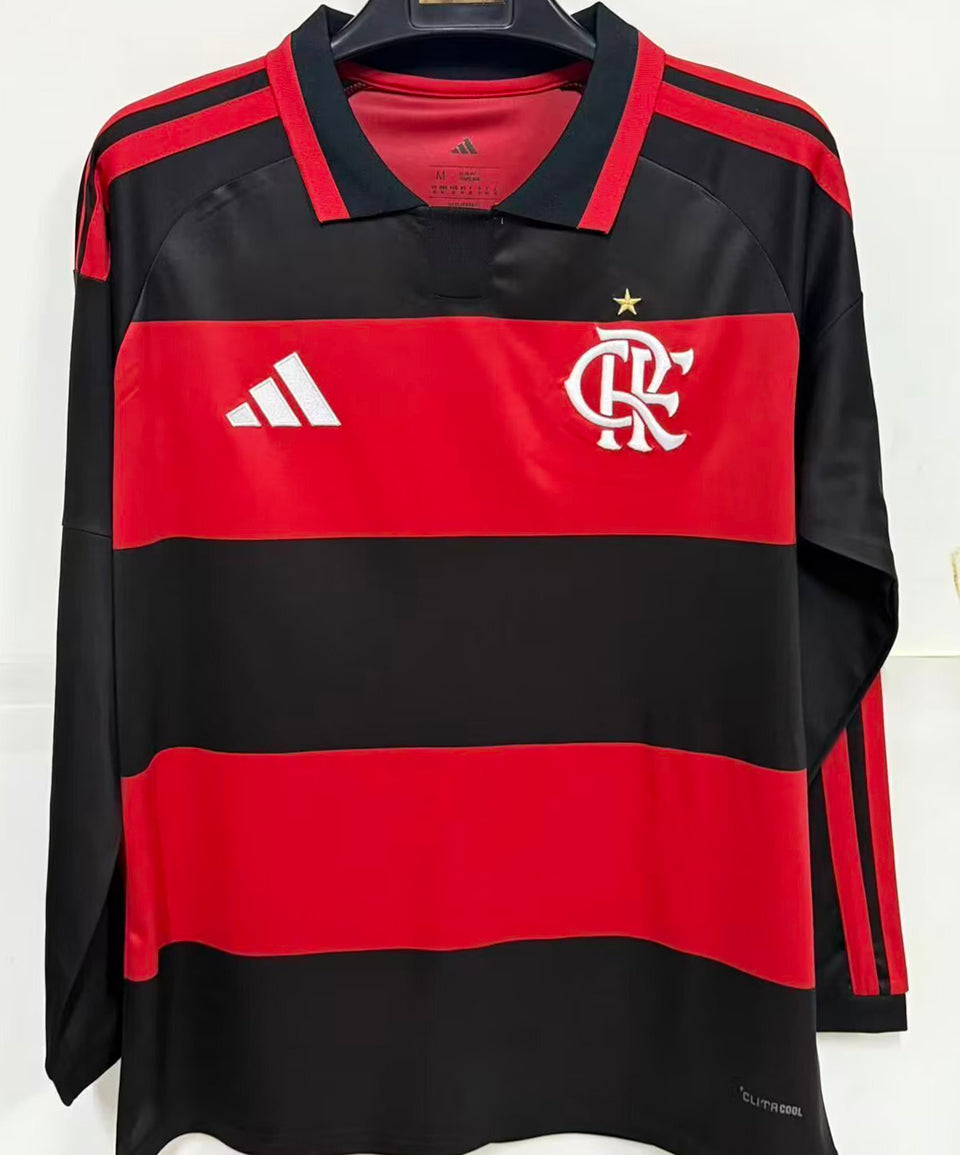 Maillot Flamengo Domicile Manches Longues 2026