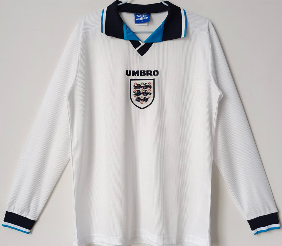 Maillot Angleterre Domicile Manches Longues Rétro