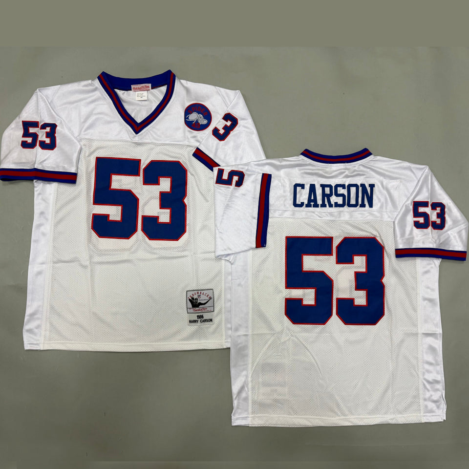 Maillot Carson 53 Men S New York Giants Rétro