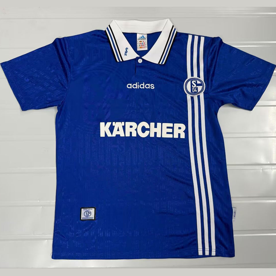 Maillot Schalke 04 Domicile Rétro 1996