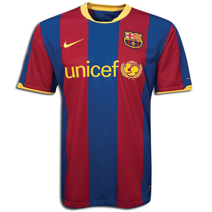 Maillot Barcelone Domicile Rétro 2010/11 (Version Joueur)