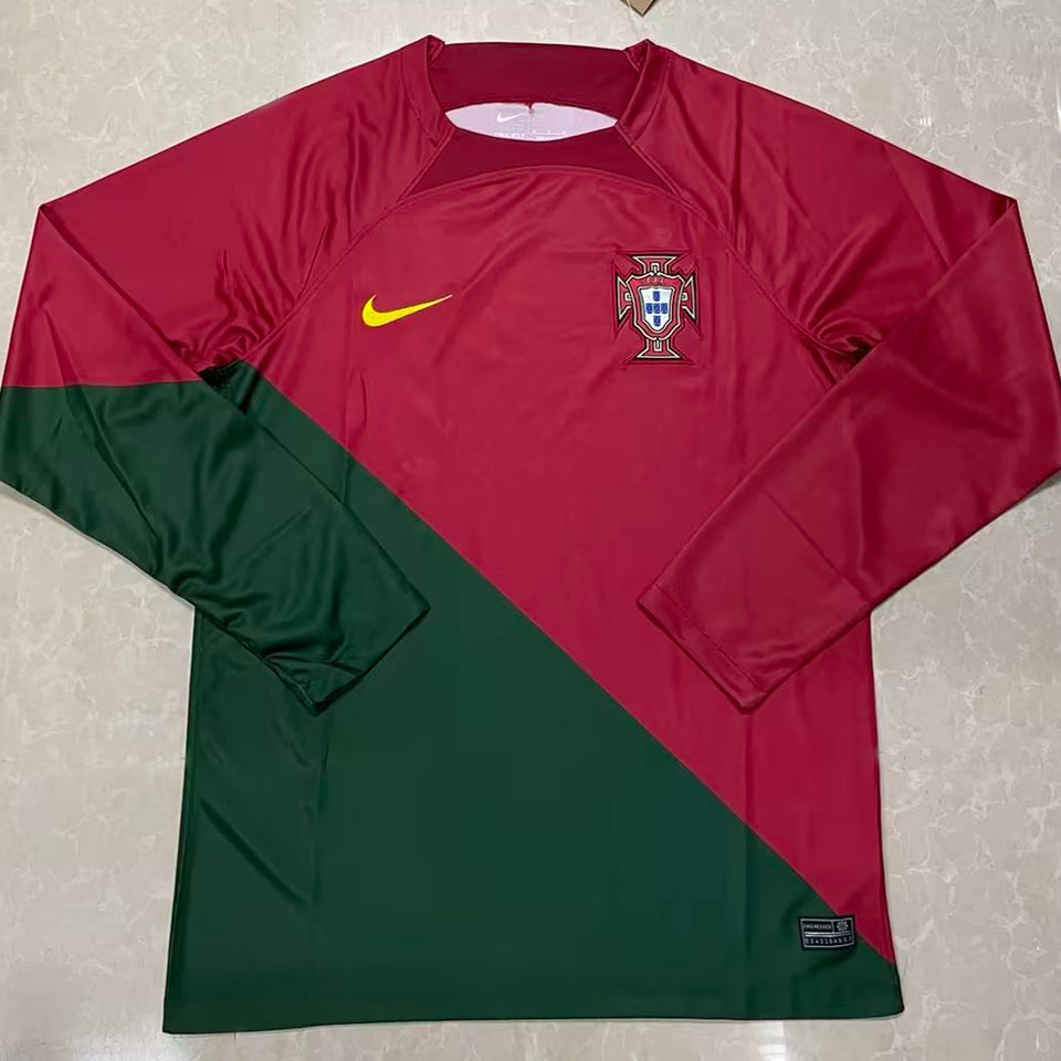 Maillot Portugal Domicile Manches Longues 2022/23