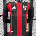 Maillot River Plate Extérieur Manches Longues 2025 (Version Joueur)