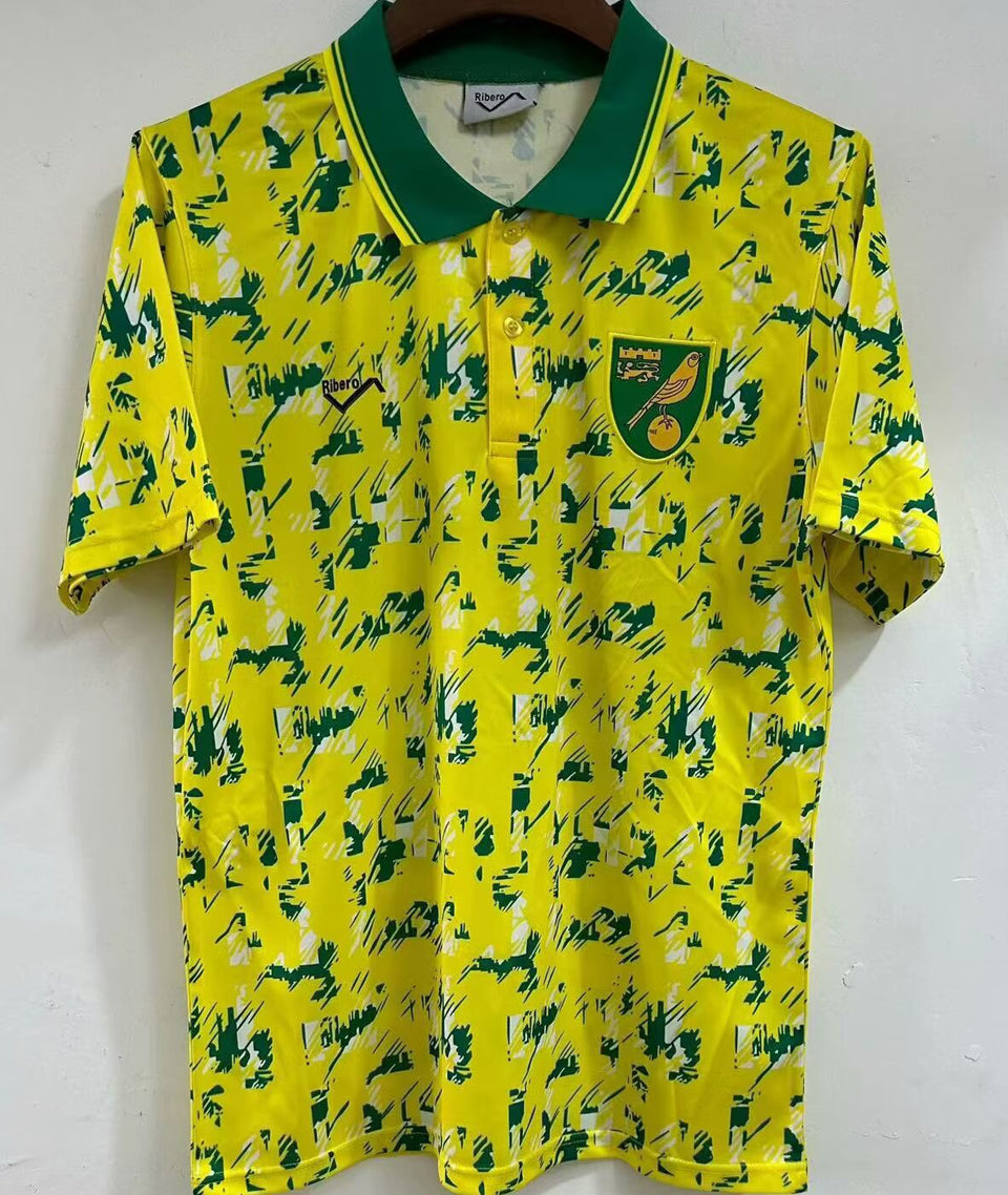 Maillot 1992 94 Norwich Domicile Rétro
