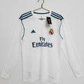 Maillot Real Madrid Domicile Manches Longues Rétro 2017/18
