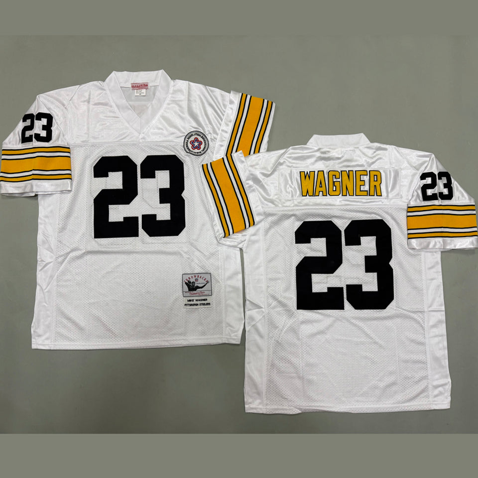 Maillot Wagner 23 Men S Pittsburgh Steelers Rétro