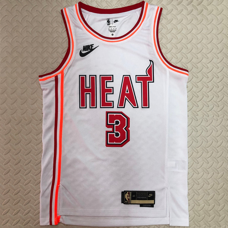 Maillot Miami Heat Wade 3 Rétro