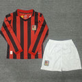 Maillot AC Milan Manches Longues 2025 Enfant