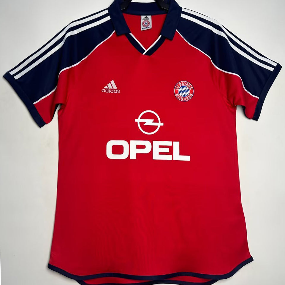 Maillot Bayern Munich Domicile Rétro 2000/01