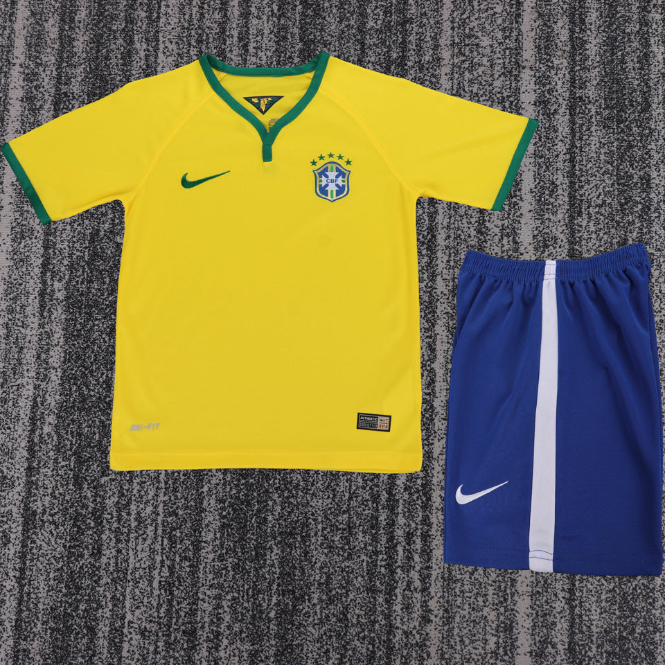 Maillot Brésil Domicile Rétro Enfant