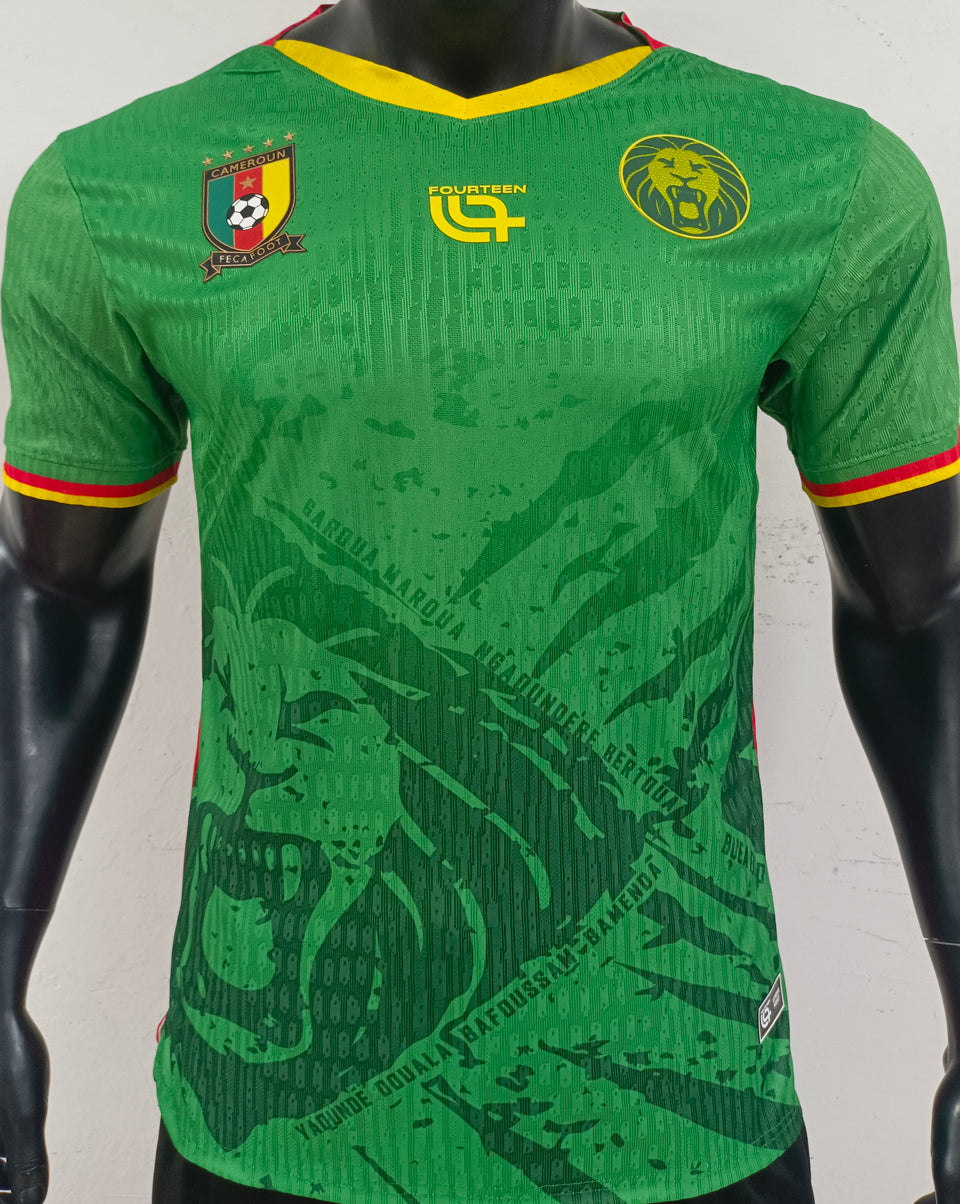 Maillot Cameroon Domicile 2025/26 (Version Joueur)
