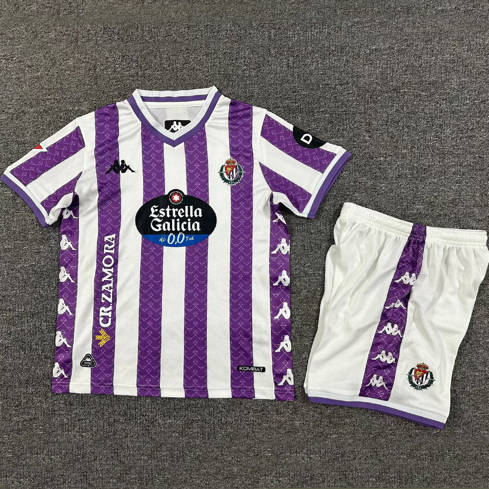 Maillot Real Valladolid Domicile 2025/26 Enfant