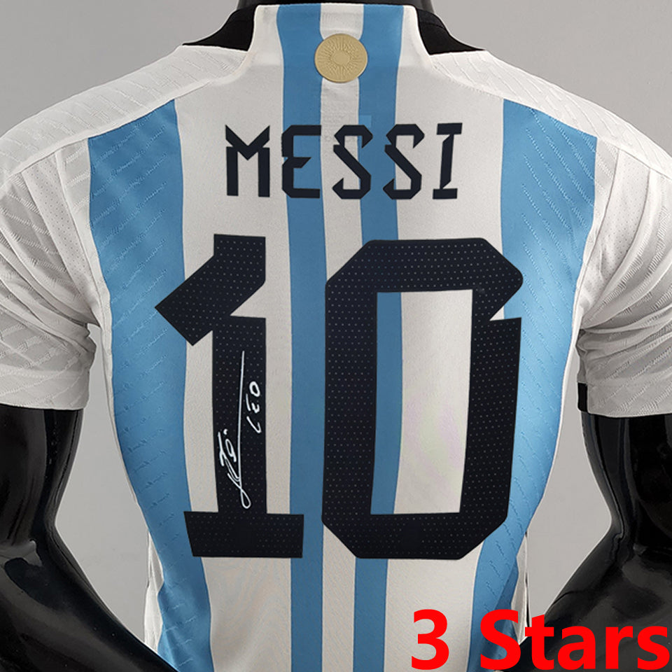 Maillot Argentine Domicile (Version Joueur)