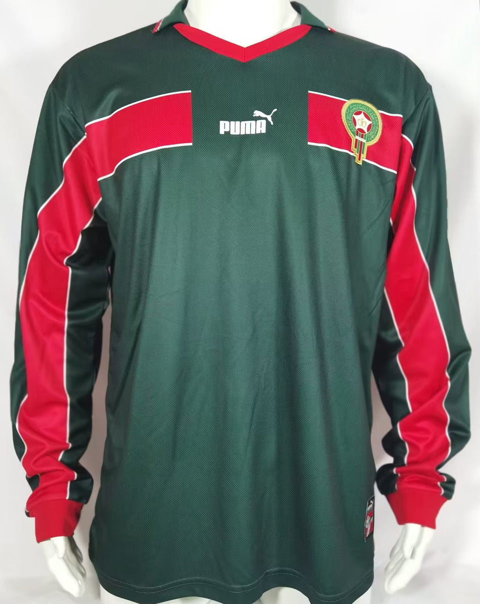 Maillot Maroc Manches Longues Rétro