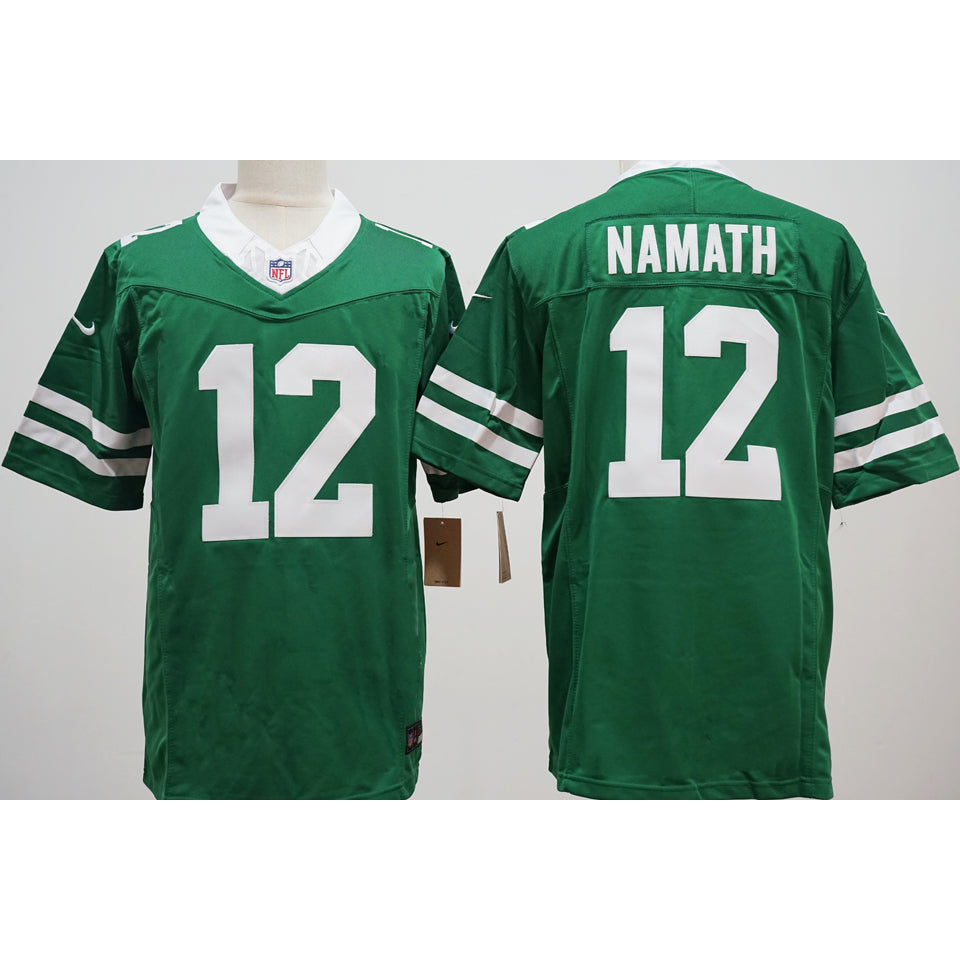 Maillot Mamath 12 Men S New York Jets Rétro