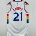 Maillot 76Ers Embiid 21 2025