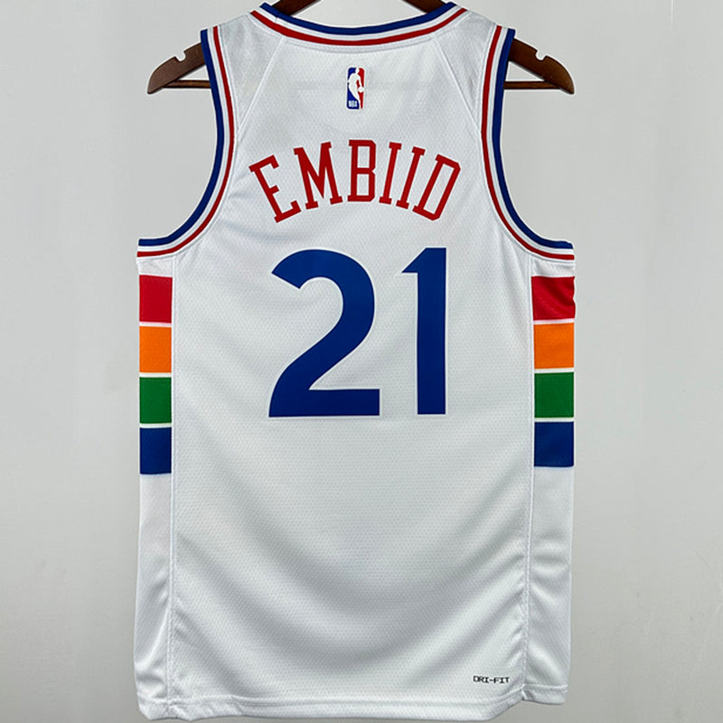 Maillot 76Ers Embiid 21 2025